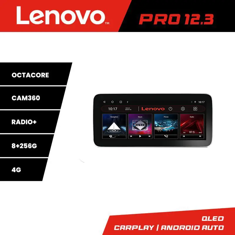 Plată sigură Navigație Toyota RAV4 2018+ Lenovo PRO 12.3 QLED 8+256GB 4G DSP