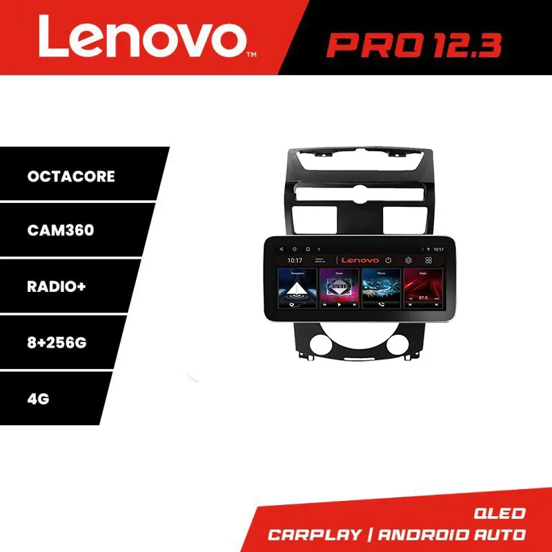 Navigatie Android Lenovo PRO 12.3 QLED 4G pentru SsangYong Rexton 2006-2013 Retur gratuit