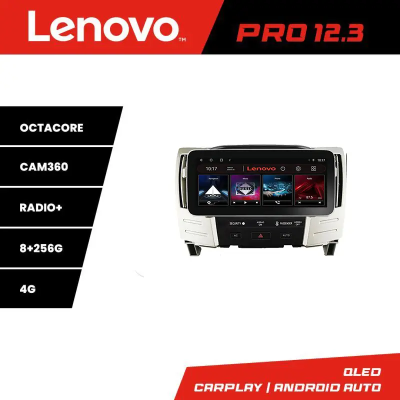 Cel mai vândut Navigație Lexus RX300 2003-2008 Lenovo PRO 12.3 QLED 8GB+256GB 4G
