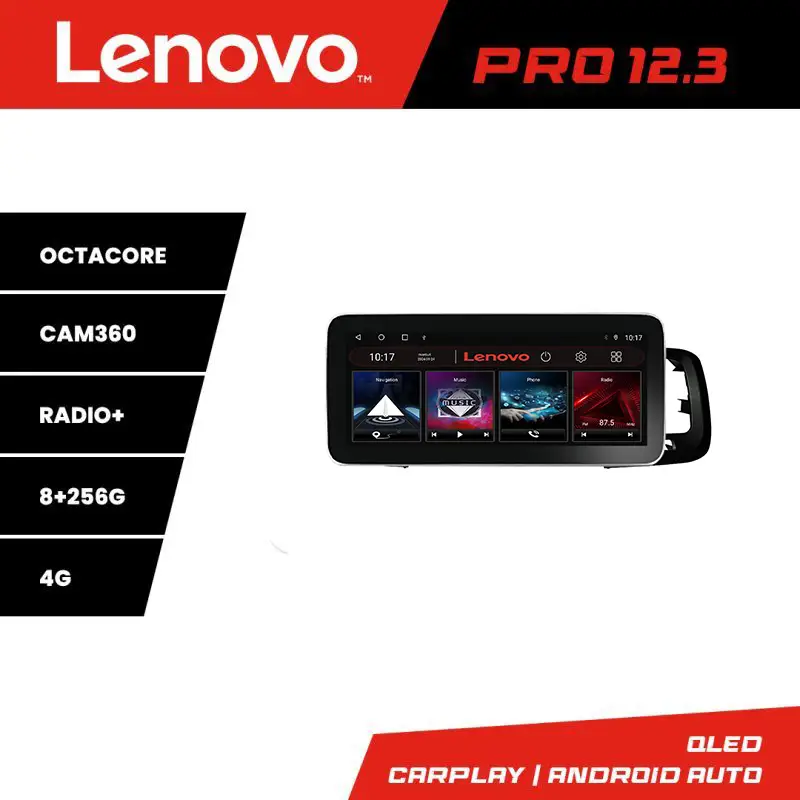 Plată securizată Navigație dedicată Volvo S60 2008-2014 Lenovo PRO 12.3 QLED 8+256GB 4G
