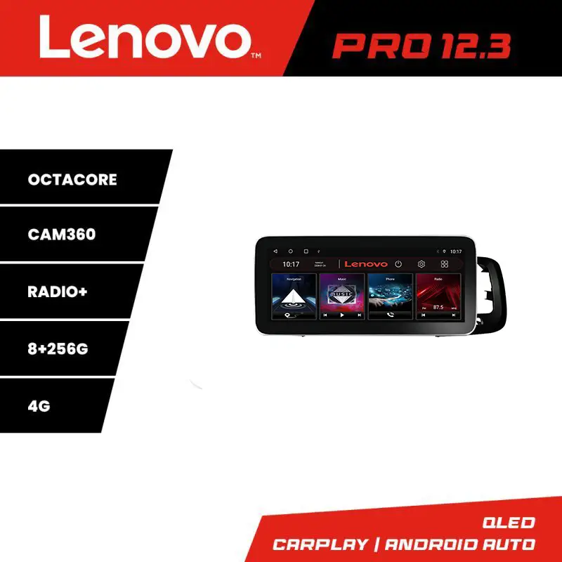 Vezi acum Navigație Volvo S60/V60 2014-2018 Sensus Connect, Lenovo PRO 12.3 QLED 8+256GB