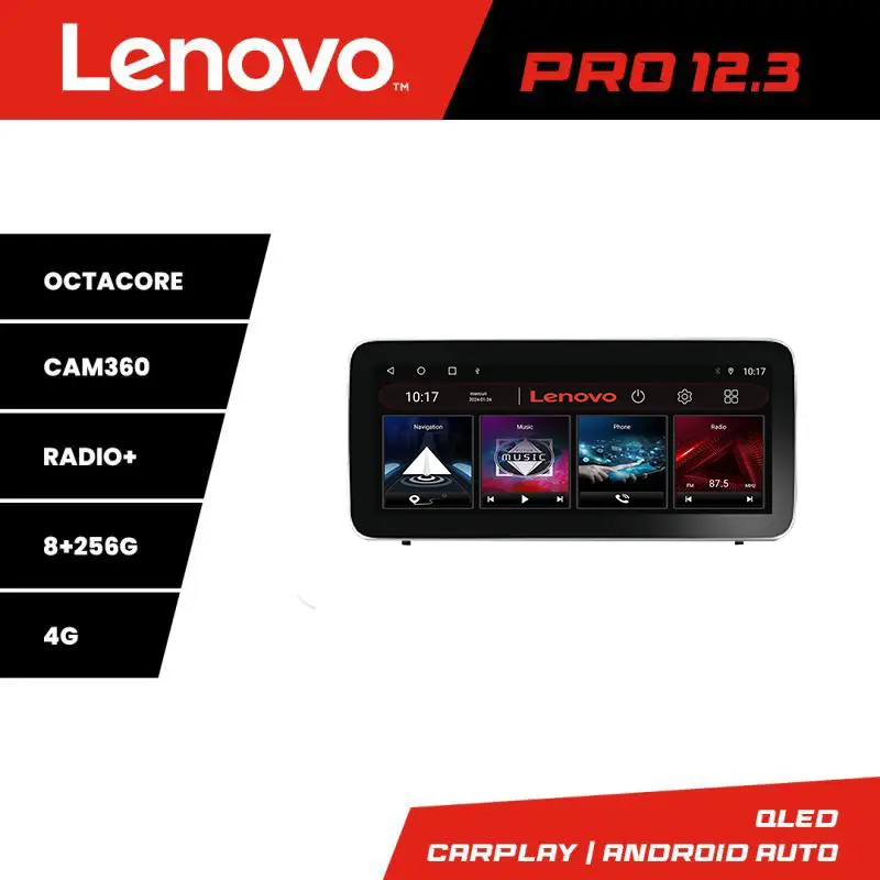 Preț redus Navigație Volvo S80 2004-2006 Lenovo PRO 12.3 QLED, 8GB+256GB, 4G