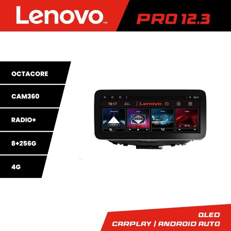 Reducere Navigație Kia Soul 2020+ Lenovo Pro 12.3 inch QLED, 8GB RAM, 256GB