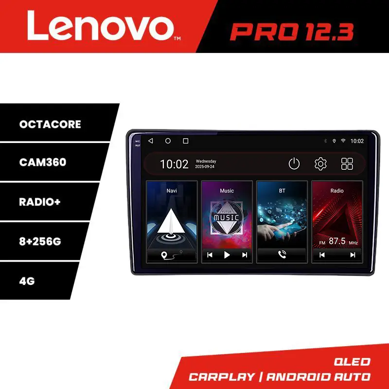 Navigație Ford Transit 2019+ cu ecran de fabrică, Lenovo PRO 12.3 QLED 8+256GB Reducere extra