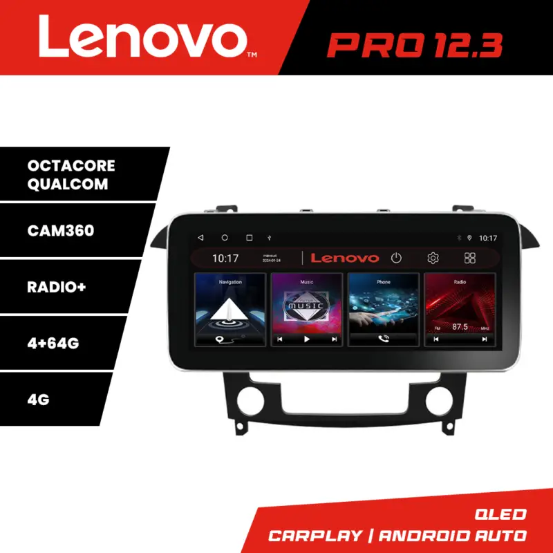 Navigație Ford S-Max 2008-2012 Lenovo PRO 12.3 QLED 4G 4+64GB Reduceri
