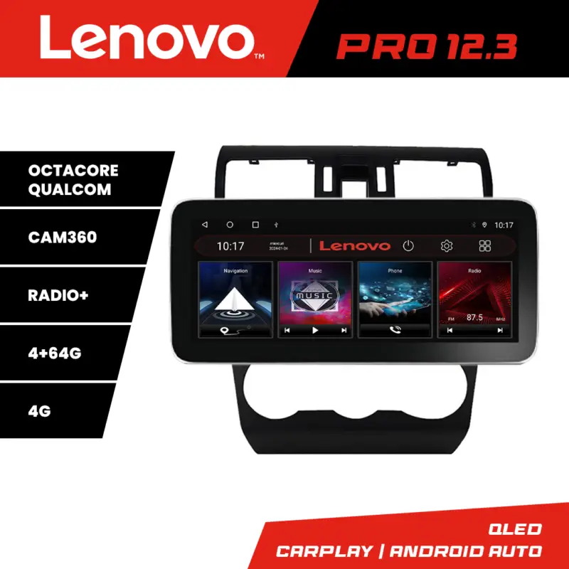 Navigație Subaru Forester Impreza XV 2013- Lenovo PRO 12.3 QLED 4GB+64GB 4G Ultima șansă