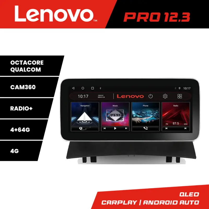 Livrare gratuită Navigație Renault Megane 2 Lenovo Pro 12.3 QLED 4G GPS 4+64GB