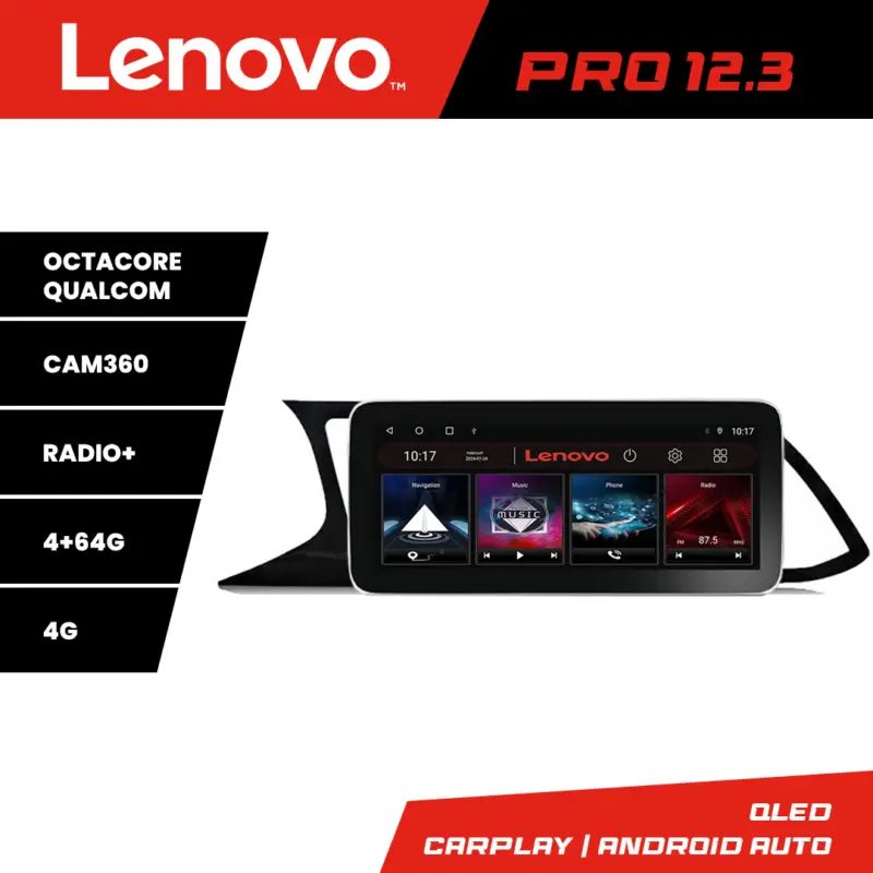 Vezi acum Navigație Seat Leon 2014-2020 Lenovo PRO 12.3 QLED 4G 4GB+64GB