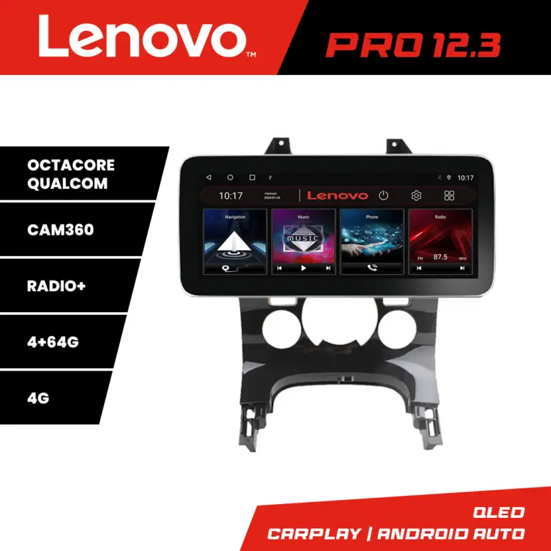 Ofertă specială Navigatie Peugeot 3008 Lenovo PRO 12.3 inch QLED 4G DSP 4+64GB
