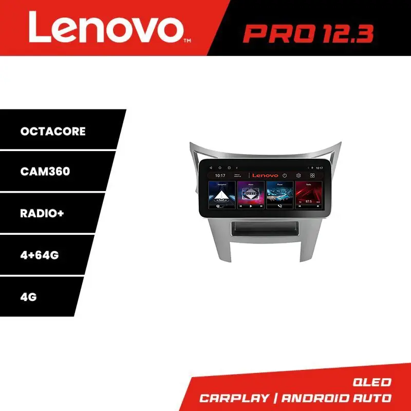 Noutate Navigatie Subaru Legacy 2010-2015 Lenovo PRO 12.3 QLED 4GB+64GB 4G