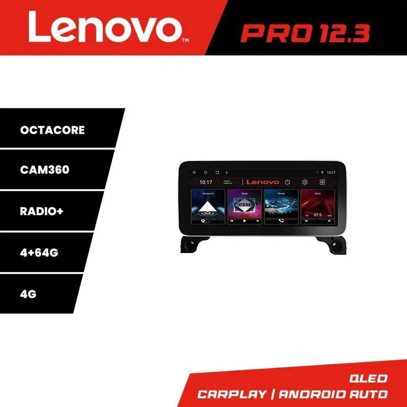 Navigație Peugeot 5008 2016-2020 Lenovo Pro 12.3 QLED 4G 4+64GB Ofertă de sezon