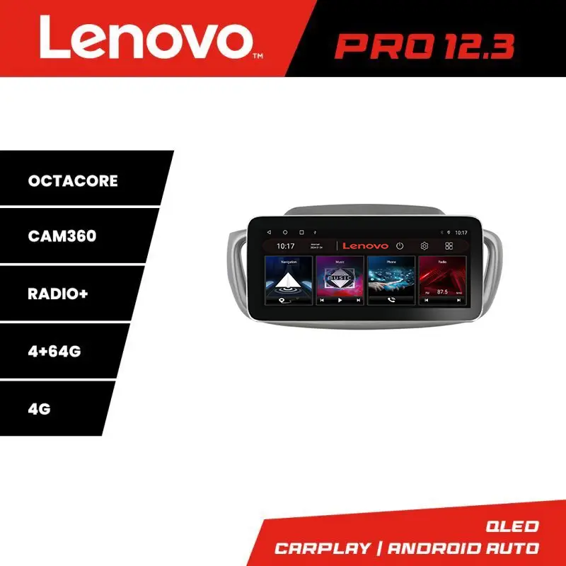 Expediere rapidă Navigație Android Kia Sorento 2015-2018 Lenovo PRO 12.3 QLED 4G 4+64GB