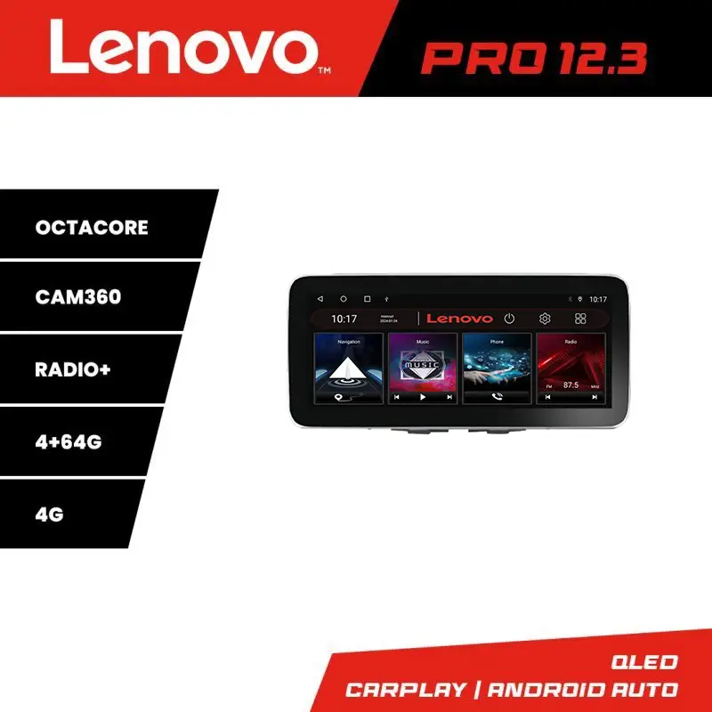 Ultima șansă Navigație dedicată Suzuki Baleno Lenovo PRO 12.3 inch QLED, 4GB+64GB, 4G