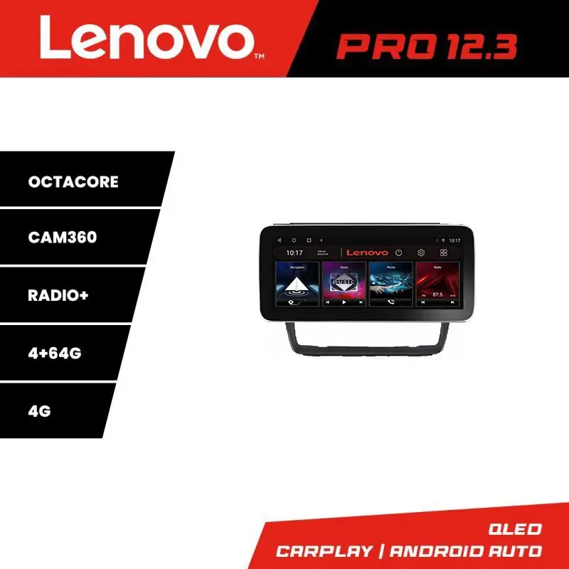 Promoție Navigație Android BMW Seria 1 E87 Lenovo PRO 12.3 QLED 4GB+64GB 4G