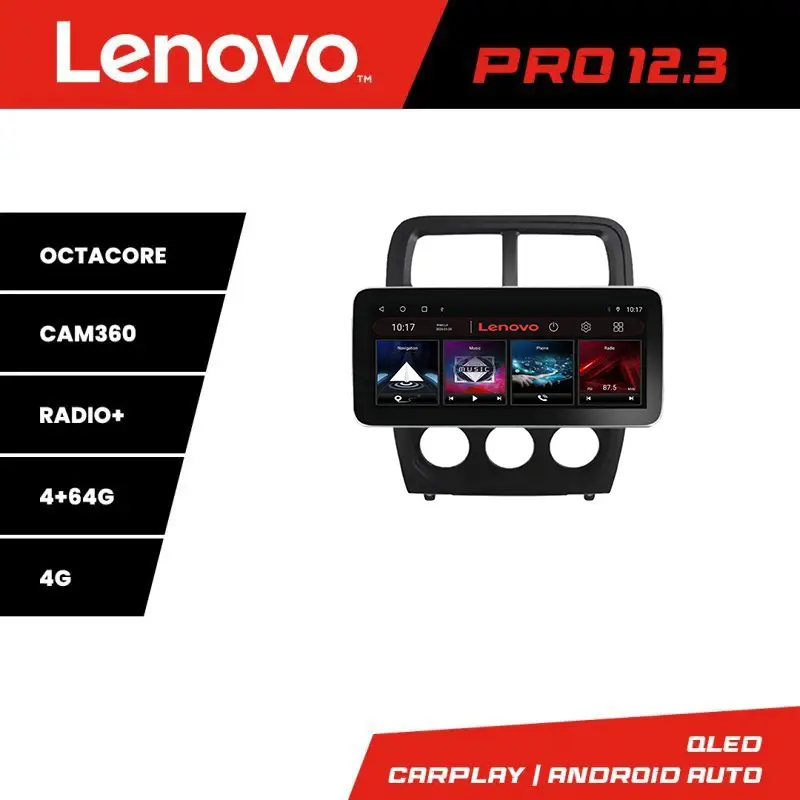 Navigație dedicată Dodge Caliber 2010-2012 Lenovo PRO 12.3 QLED 4GB+64GB 4G Reducere de preț