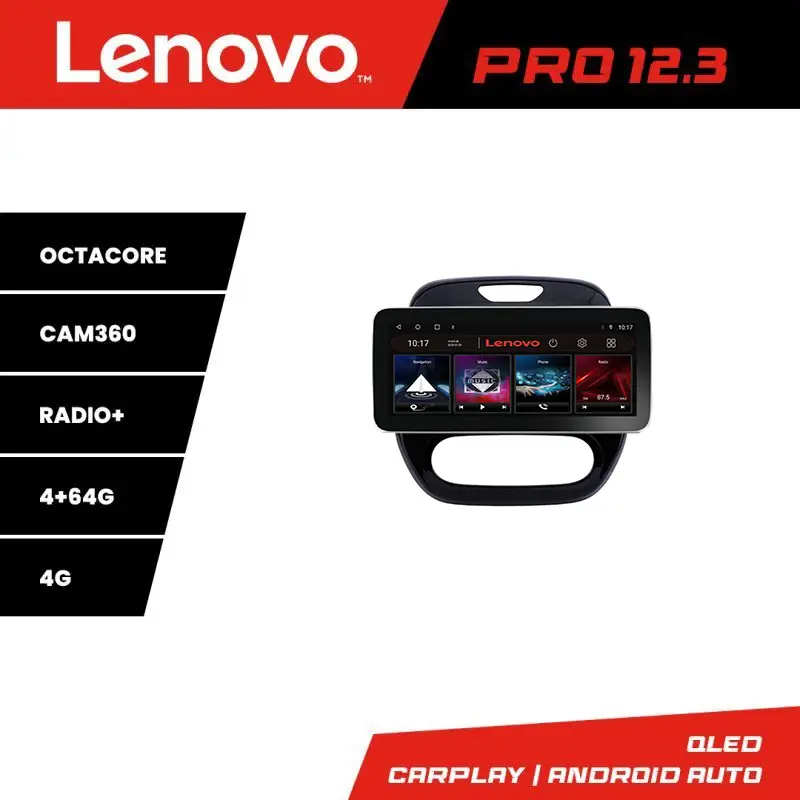 Comandă acum Navigație Renault Captur Lenovo PRO 12.3 inch QLED Android 4G 4+64GB