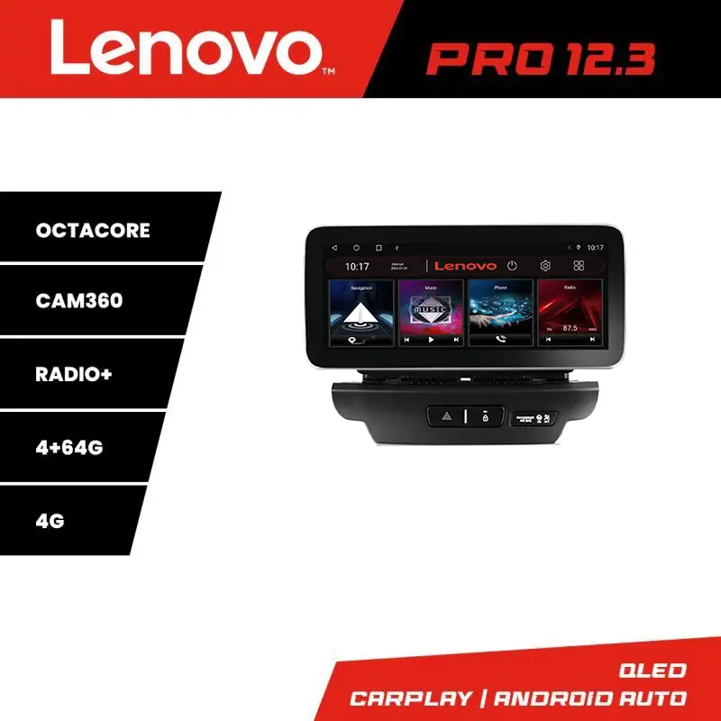 Ofertă specială Navigatie Android Kia Ceed 2018-2020 Lenovo PRO 12.3 QLED 4GB+64GB
