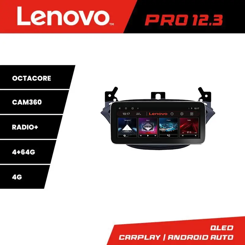 Navigație Opel Corsa E 2013-2018 Lenovo PRO 12.3 QLED 4G 4+64GB Ofertă de sezon