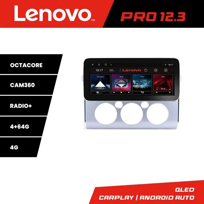 Navigație Toyota FJ Cruiser 2006-2020 Lenovo PRO 12.3 QLED 4G GPS Plată sigură