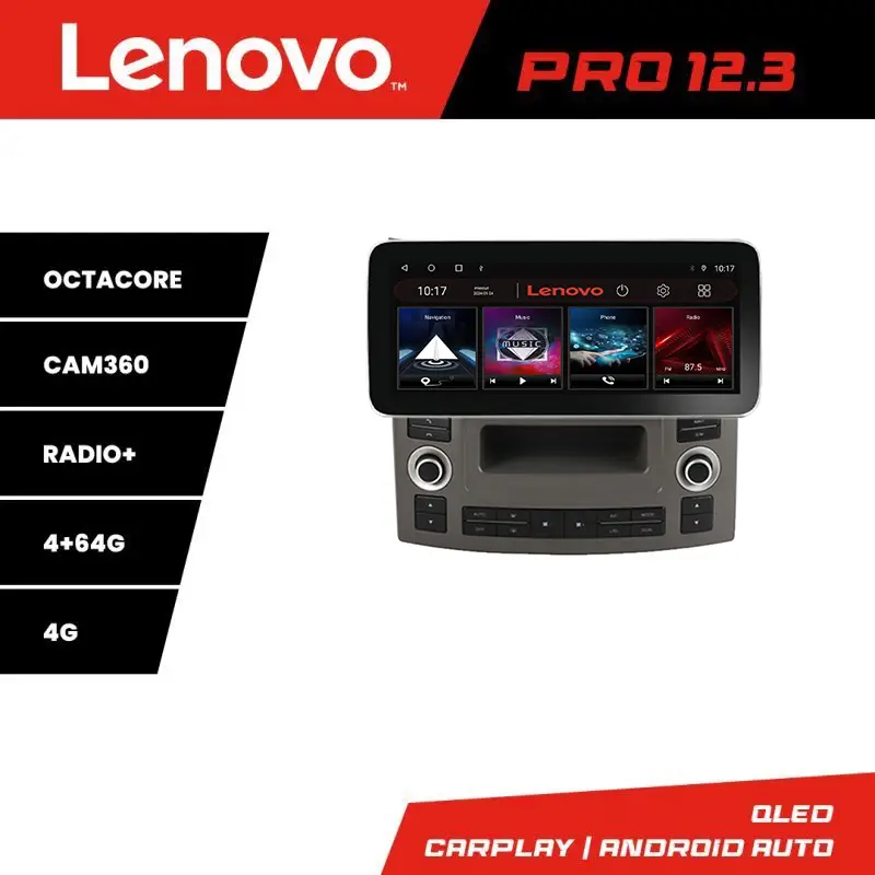 Plată sigură Navigație Infiniti FX45 2007-2009 Lenovo PRO 12.3 QLED 4GB+64GB 4G