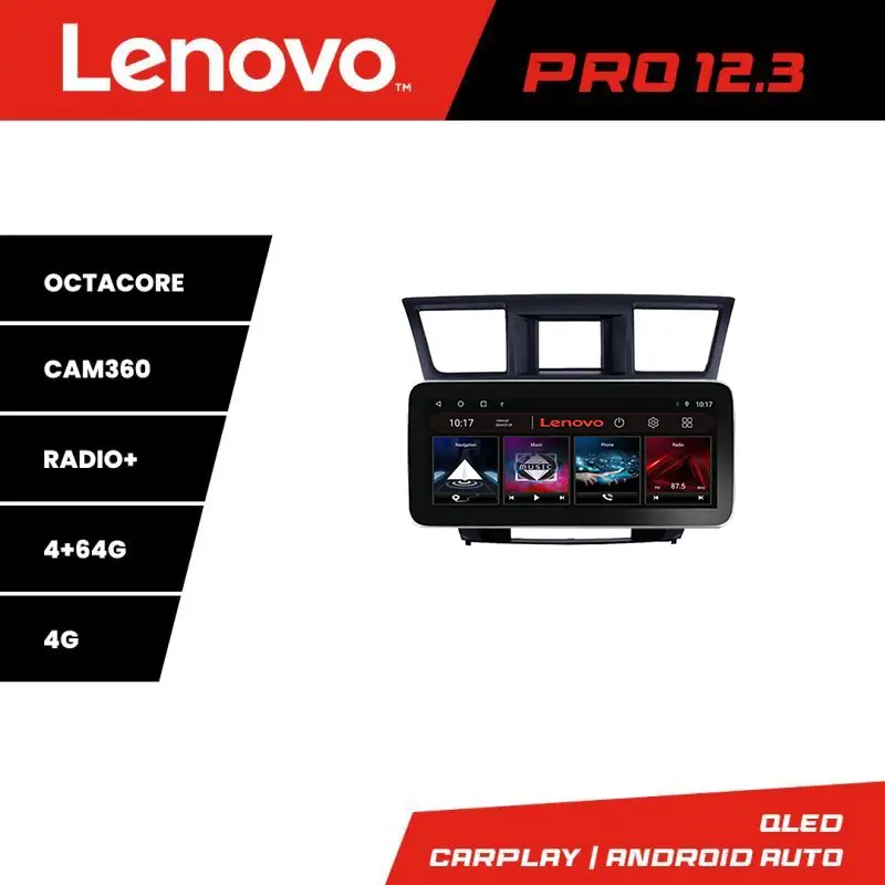 Doar azi Navigație Toyota Highlander 2007-2013 Lenovo PRO 12.3 QLED 4G 4+64GB