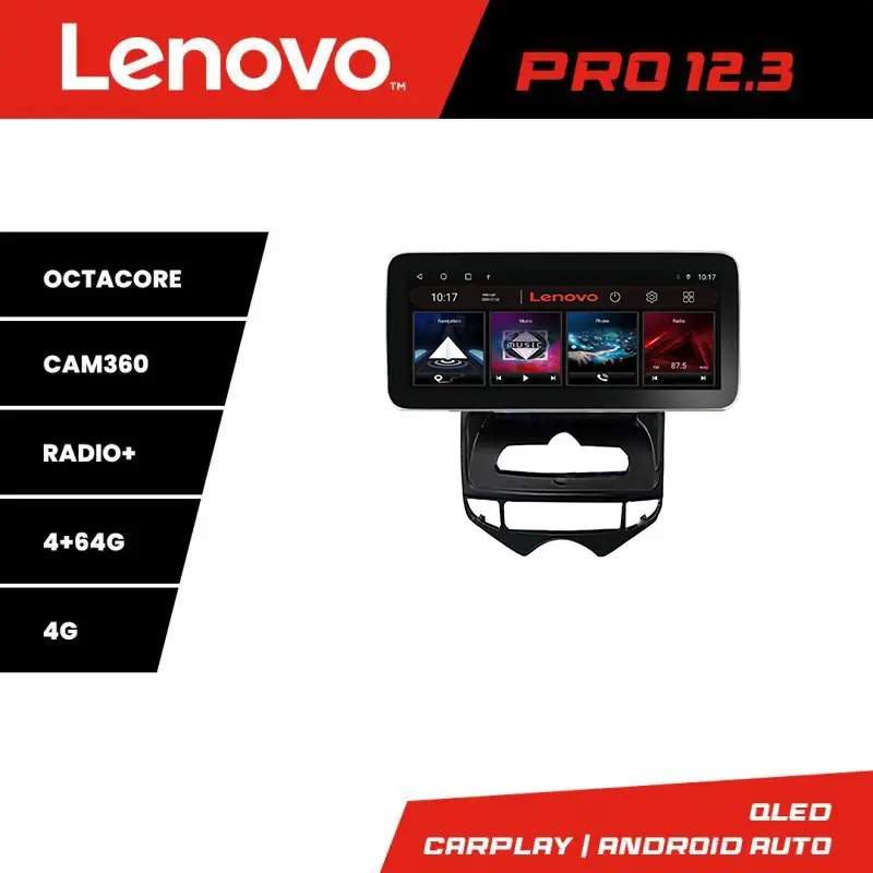 Navigatie Hyundai ix20 2010-2019 Lenovo PRO 12.3 QLED 4GB+64GB 4G DSP Popular