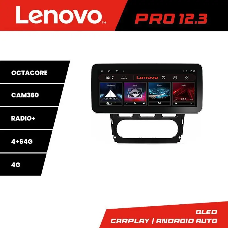 Navigație Android Ford Mondeo 2010-2014 Lenovo PRO 12.3 QLED 4GB+64GB Preferatul clienților