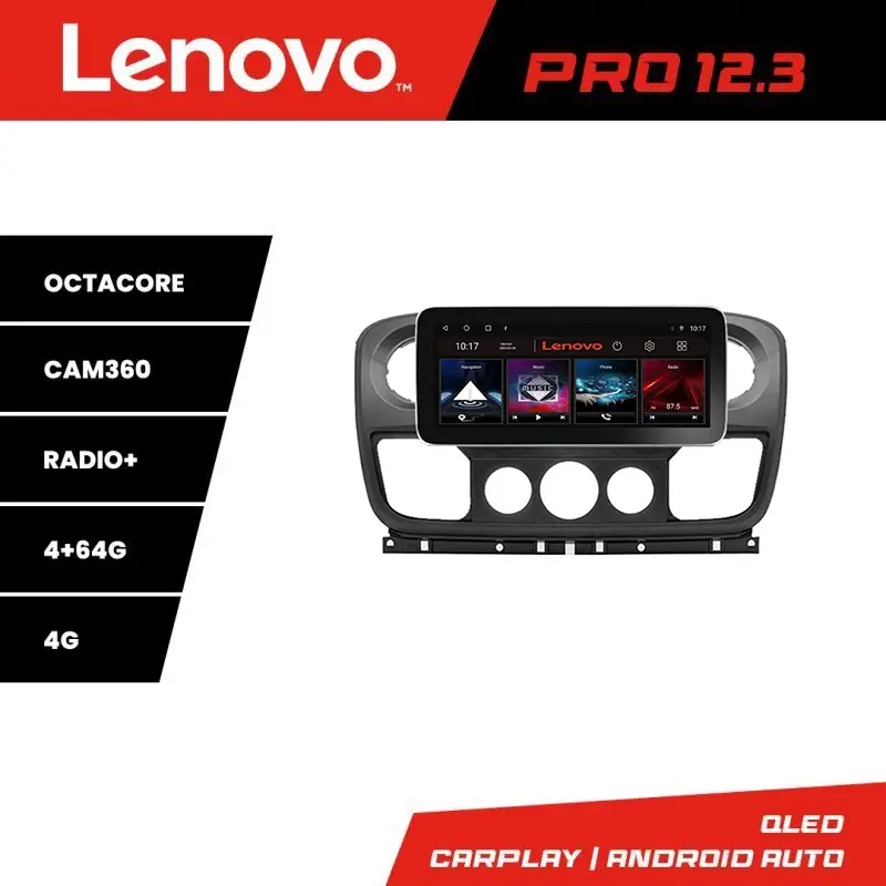 Navigație Opel Movano și Renault Master 2010-2021 Lenovo PRO 12.3 QLED 4G Cel mai bun preț
