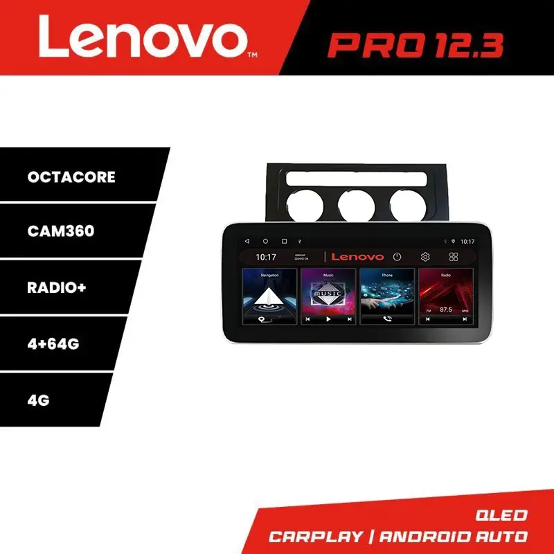 Premium Navigație Android VW Touran 2003-2009, 12.3 inch QLED, 4G, 4+64GB