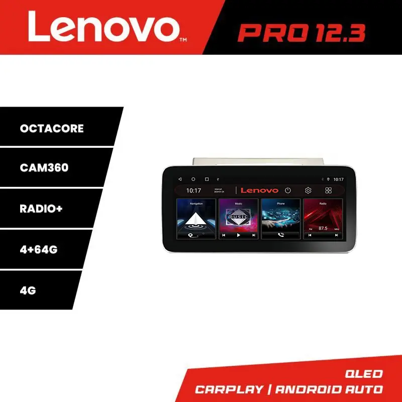 Premium Navigatie Toyota Verso 2004-2009 Lenovo PRO 12.3 QLED 4GB+64GB 4G