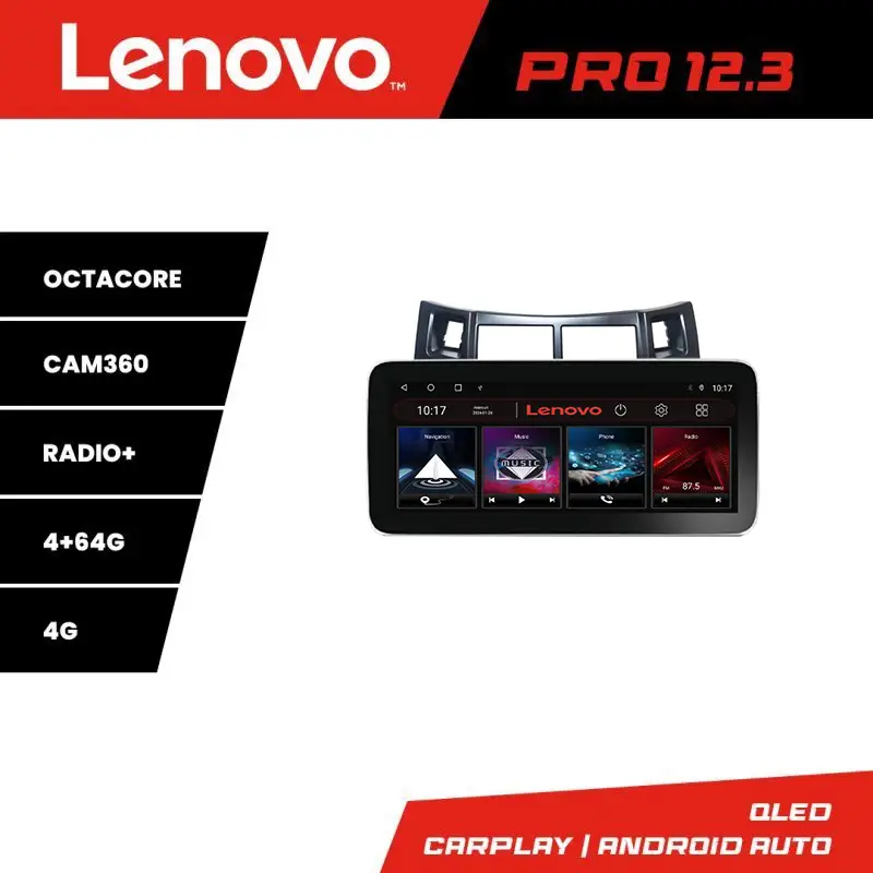 Reducere de preț Navigație Toyota Yaris 2008-2011 Lenovo PRO 12.3 QLED 4GB+64GB 4G