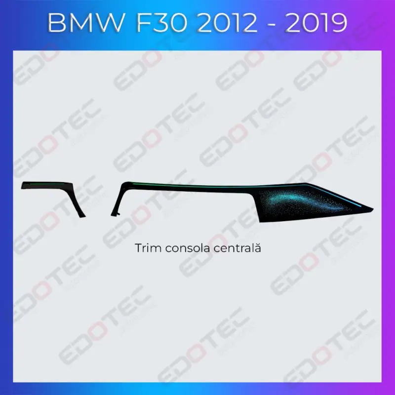 Lumini ambientale BMW Seria 3 F30 GT 2012-2019, trim central Reducere specială