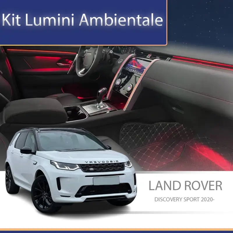 Cel mai vândut Kit lumini ambientale Land Rover Discovery Sport 2020+ control telefon