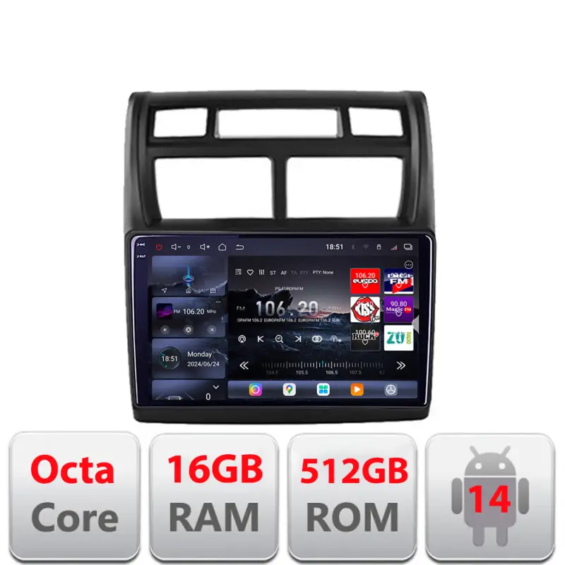 Cumpărături sigure Navigatie Android Kia Sportage 2007-2013 Edotec QLED 2K 16GB RAM 512GB