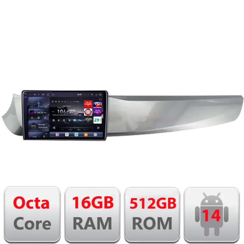 Navigatie Android Alfa Romeo Giulietta 2010-2014 QLED 2K 16GB+512GB Cumpără acum