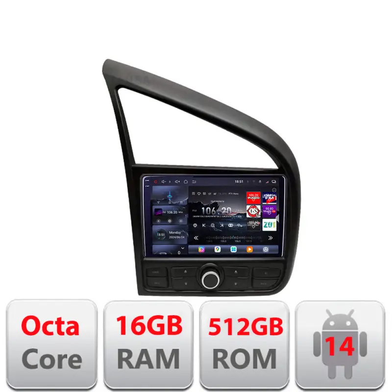 Navigație Android Audi R8 2006-2014, QLED 2K, 16GB RAM, 512GB, 360 Ofertă limitată