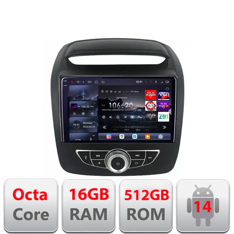 Promoție Navigatie Android Kia Sorento 2012-2015 QLED 2K, 16GB RAM, 512GB