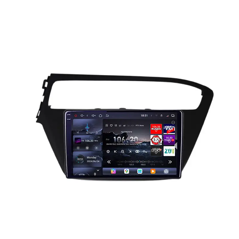 Navigație Android Hyundai i20 2014-2019 Edotec QLED 2K 16GB+512GB Chilipir