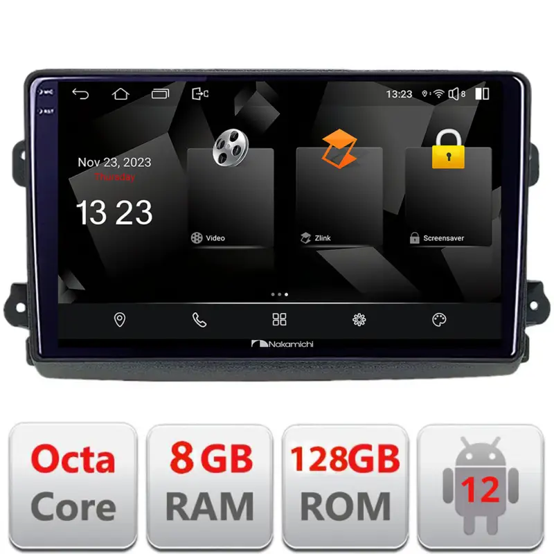 Reducere de preț Navigație Android Fiat Ducato 2021+ Nakamichi NAM5960PRO 8GB/128GB