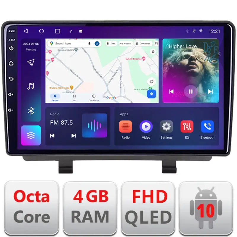 Navigatie dedicata Opel Zafira C 2011-2015 Android QLED 4GB RAM 64GB Discount