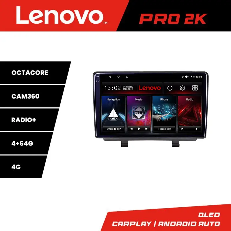 Transport gratuit Navigație Opel Zafira C 2011-2015 Lenovo QLED 2K Octa Core 4+64GB