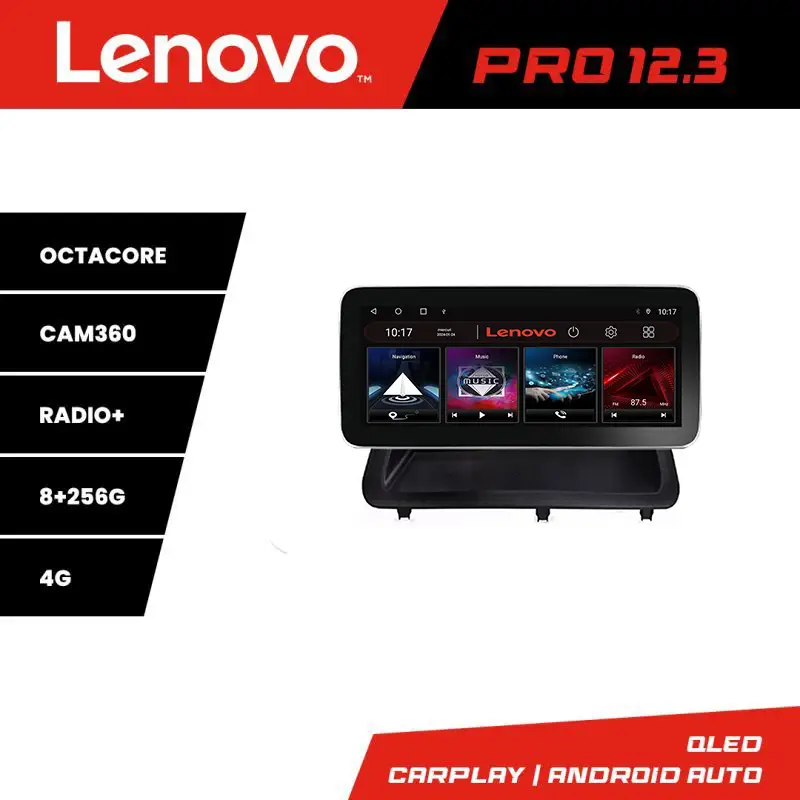 Livrare rapidă Navigație Lexus CT 2011-2018 cu ecran QLED 12.3 inch, 8GB RAM și 256GB
