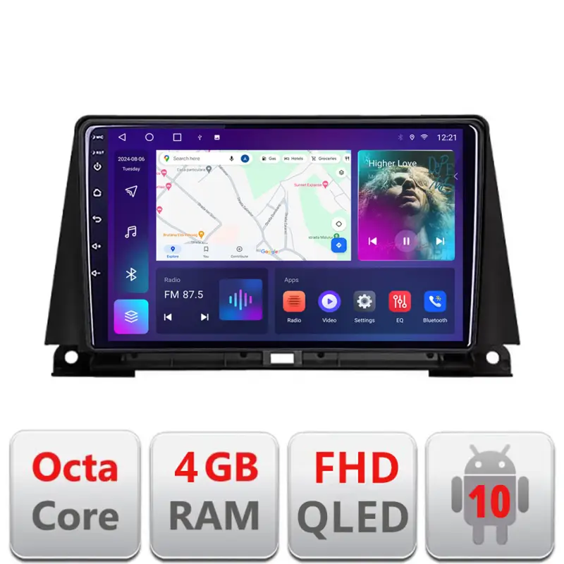 Livrare rapidă Navigatie Lexus NX 2011-2018 Android QLED 4GB RAM 64GB 4G DSP
