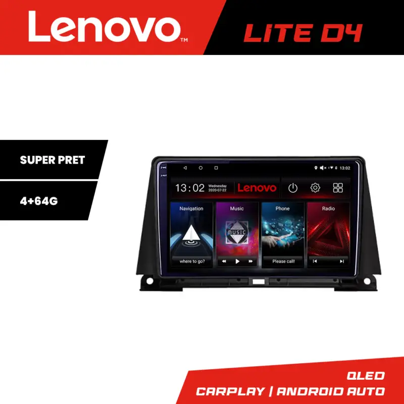 Reducere extra Navigație Android Lexus NX 2011-2018 High QLED 1K 4+64GB CarPlay