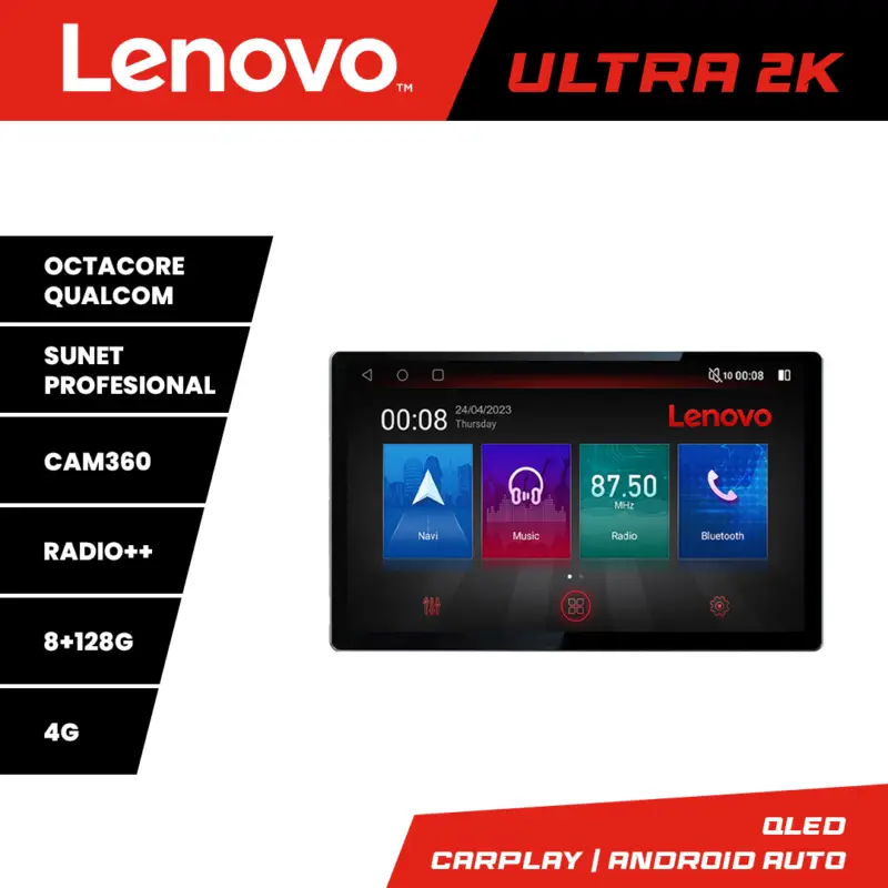 Navigație Lexus NX 2011-2018 High QLED 2K Octa Core 8+128 4G Ofertă exclusivă