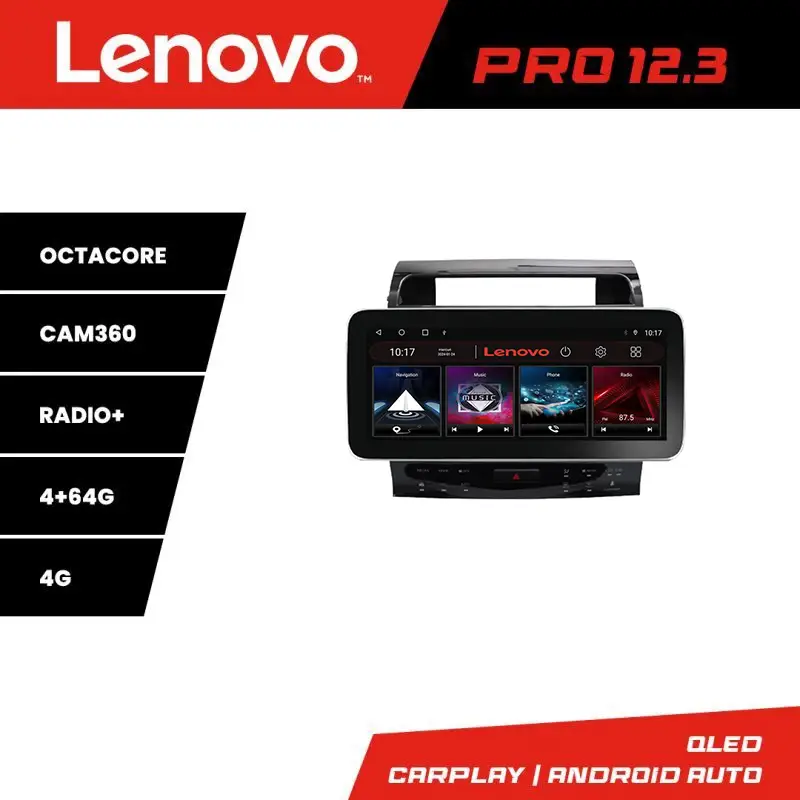 Navigație Toyota Land Cruiser V8 L200 2009-2020 QLED 12.3 inch 4+64 Reducere