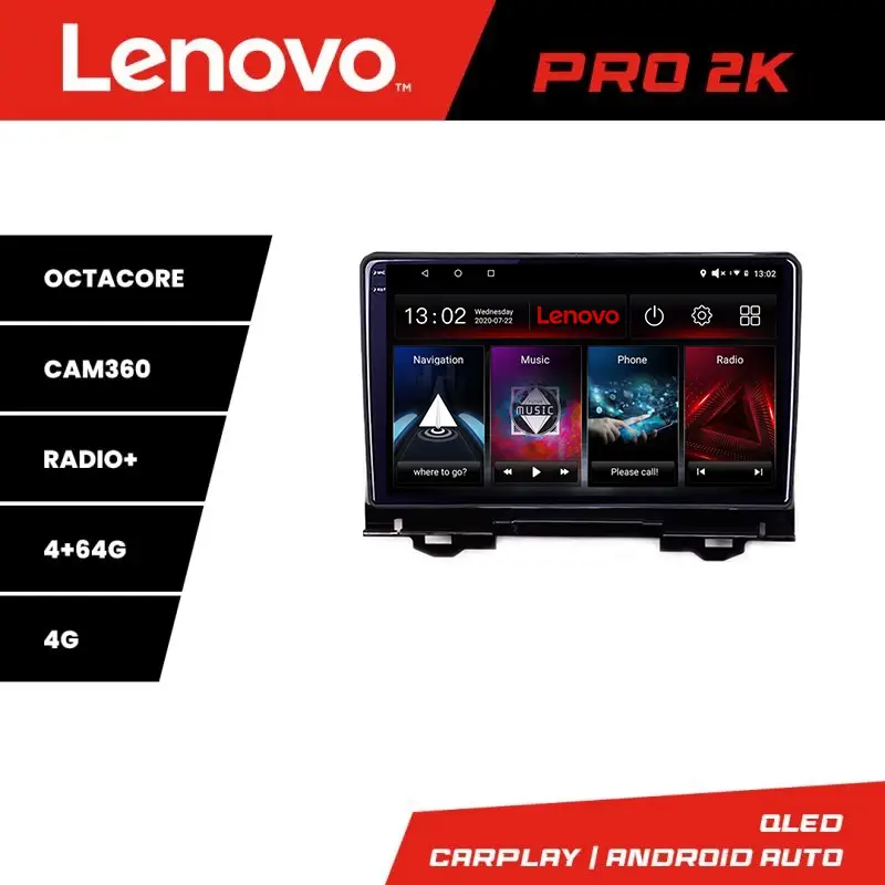 Navigație dedicată Honda HR-V 2022+ Lenovo QLED 2K Octa Core 4GB+64GB Promoție