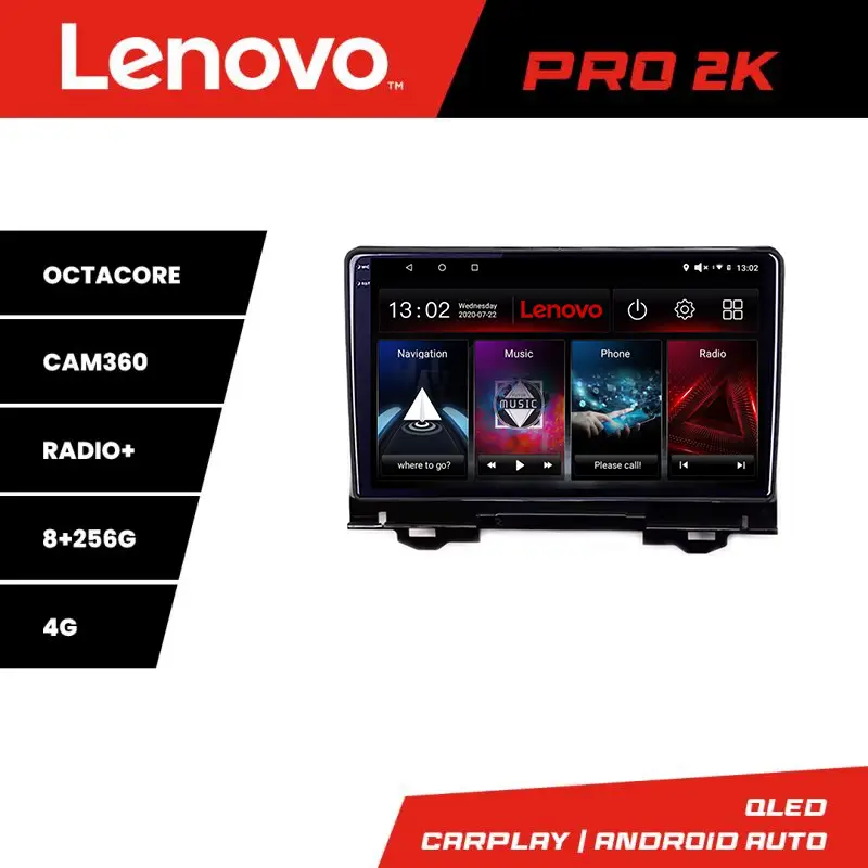Navigatie Honda HR-V 2022+ Lenovo QLED 2K, Octa Core, 8GB+256GB, 360 DSP Super ofertă