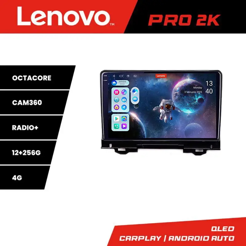 Navigatie dedicata Honda HR-V 2022+ Lenovo QLED 2K Octa Core 12GB+256GB Promoție