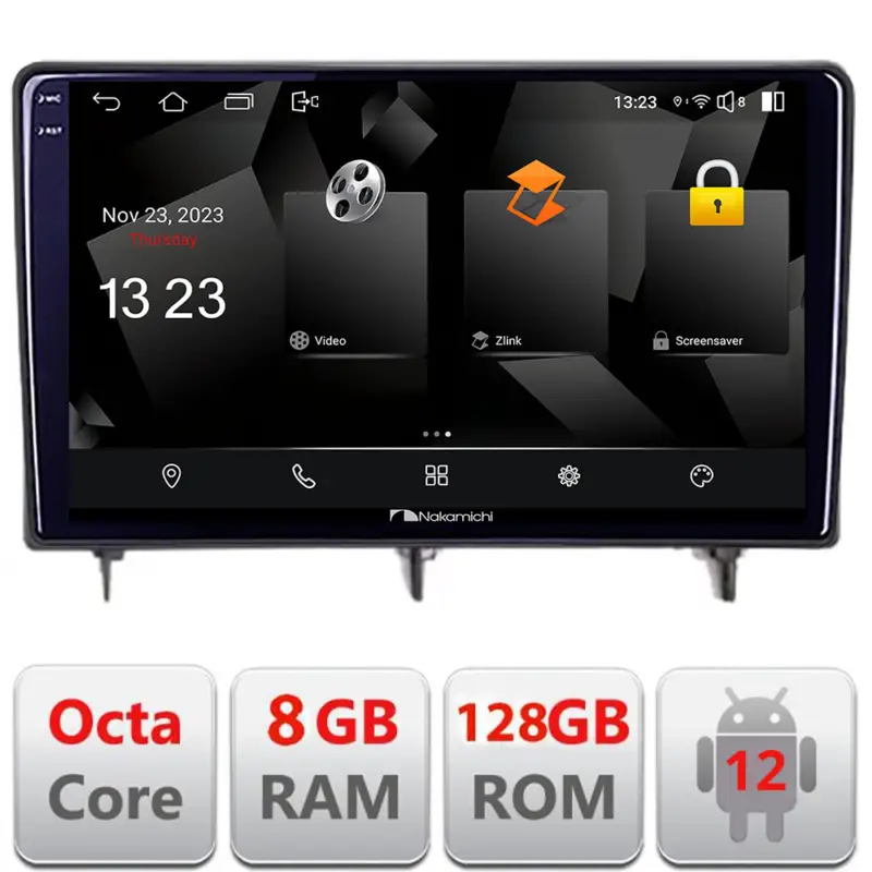Navigatie Android Honda Civic 2022+ Nakamichi NAM5960PRO 8GB RAM 128GB Cel mai vândut